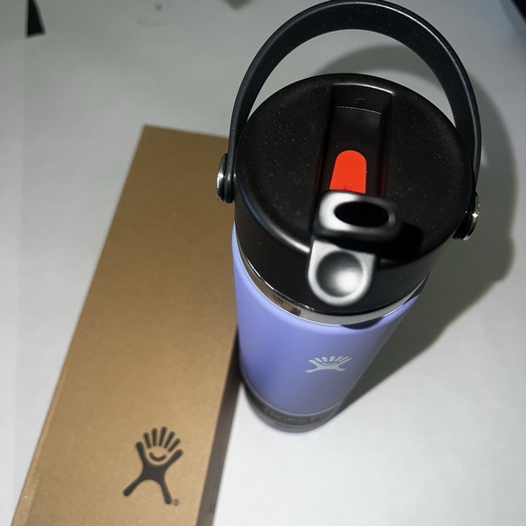 Hydro Flask 24oz Lupine Wide Mouth with Flex Straw Cap Water Bottle NEW IN BOX - Picture 3 of 4